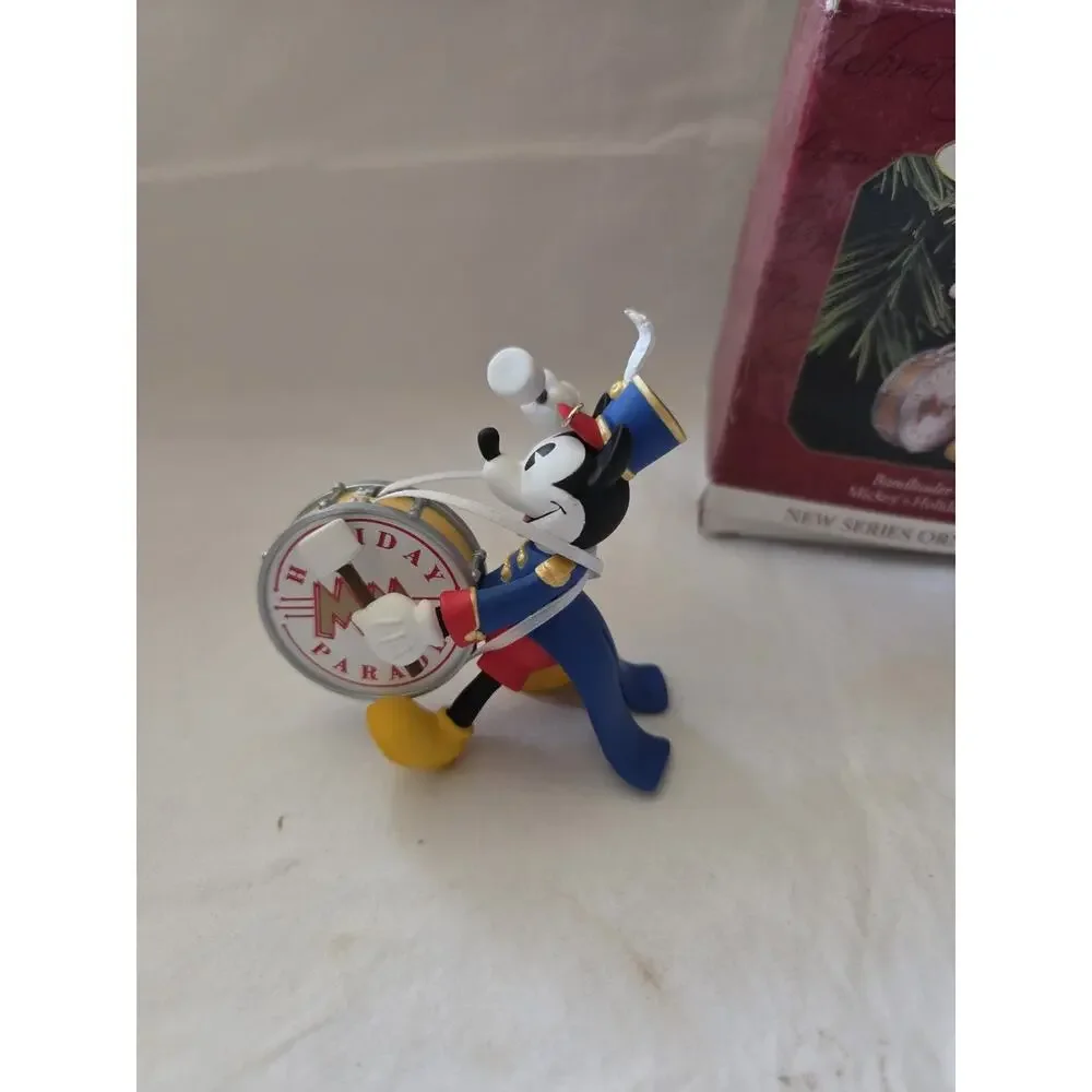 Vintage 1997 Hallmark Keepsake Bandleader Mickey Mouse Disney Ornament